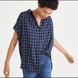 Madewell Central shirt in window pane